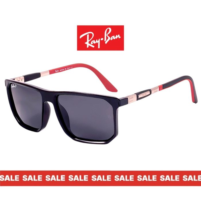 Мъжки слънчеви очила Ray-Ban с черна рамка и черни стъкла